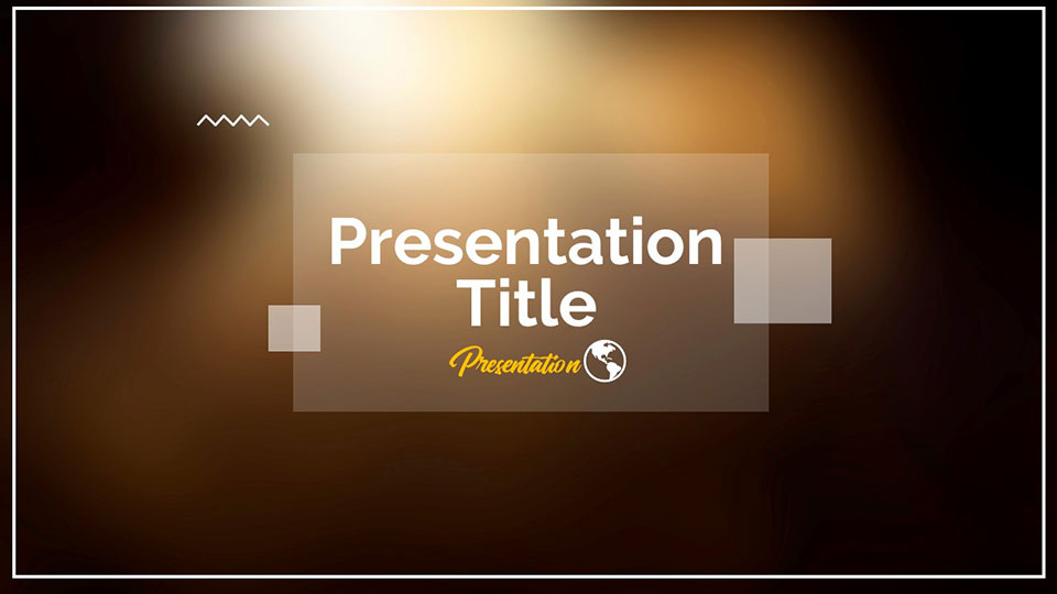 Abstract Presentation Template