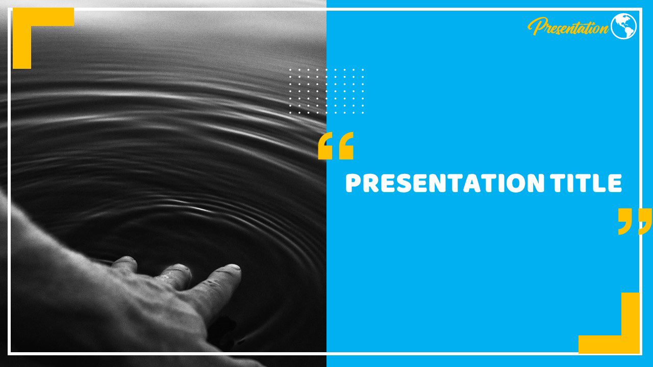 powerpoint template for art presentation