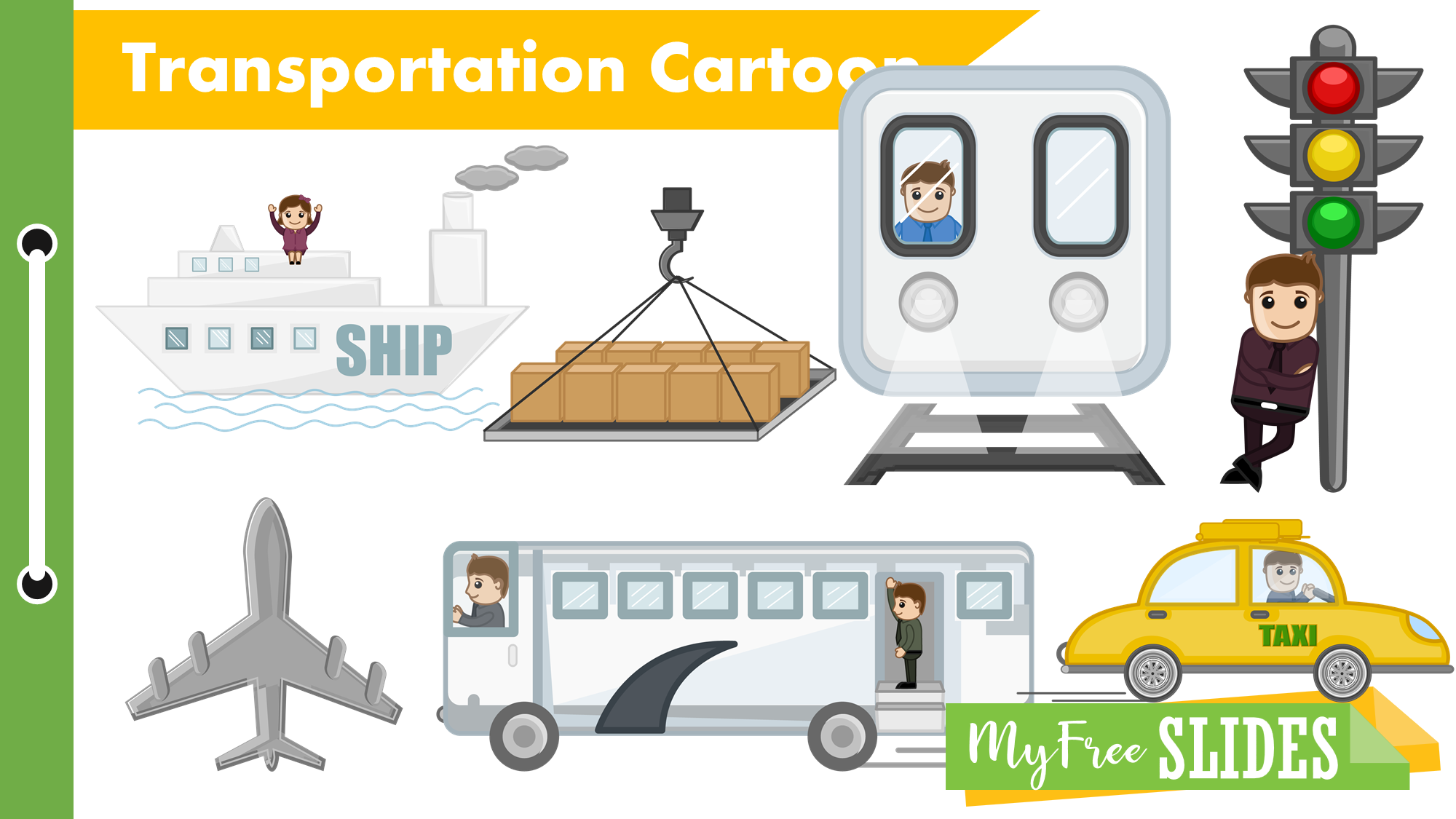 Transportation Free Cartoons