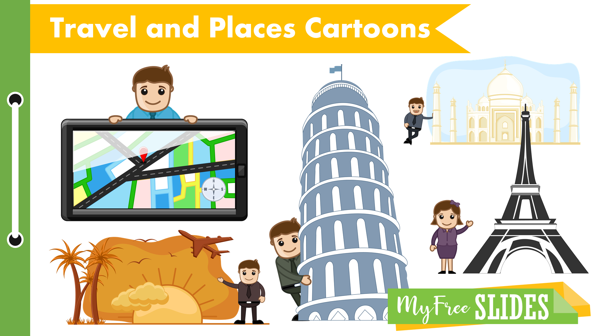 Travel And Places Cartoons