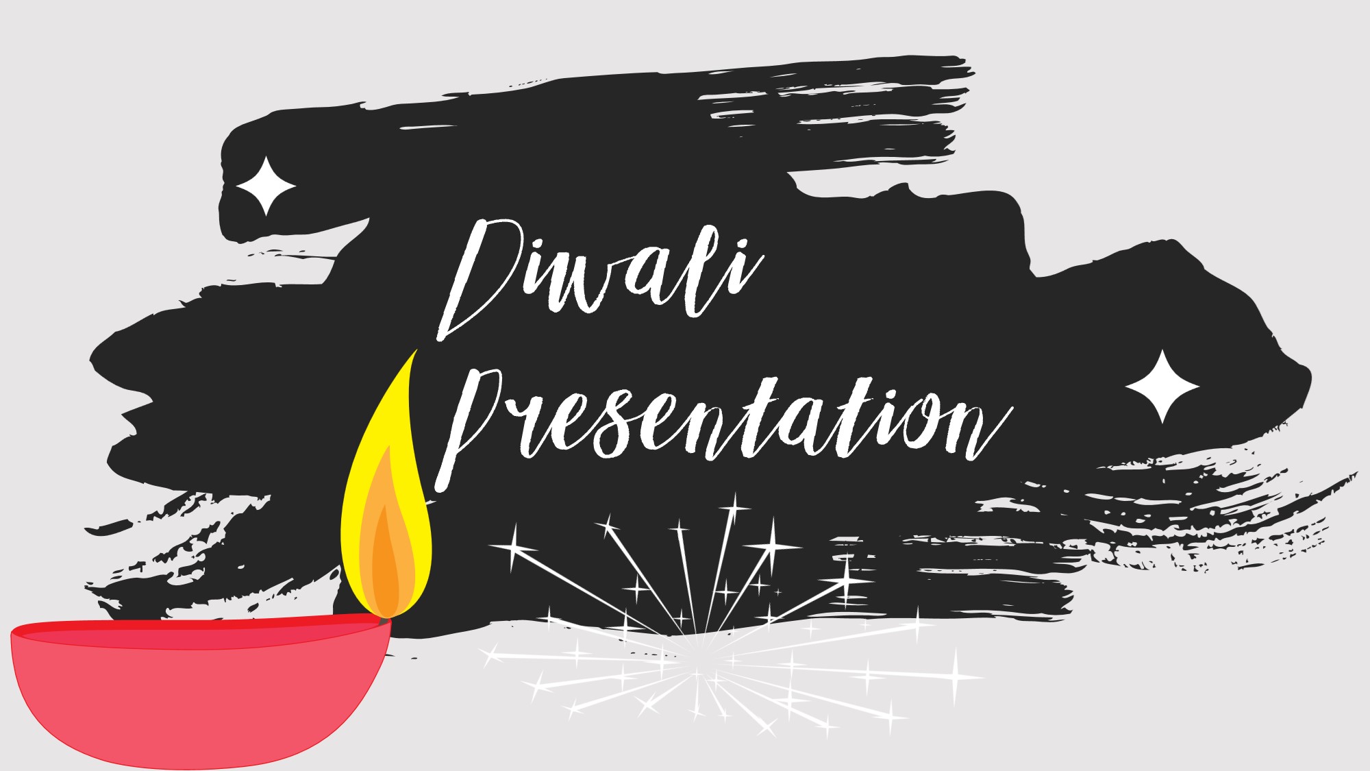 Diwali Greetings PowerPoint Template : MyFreeSlides
