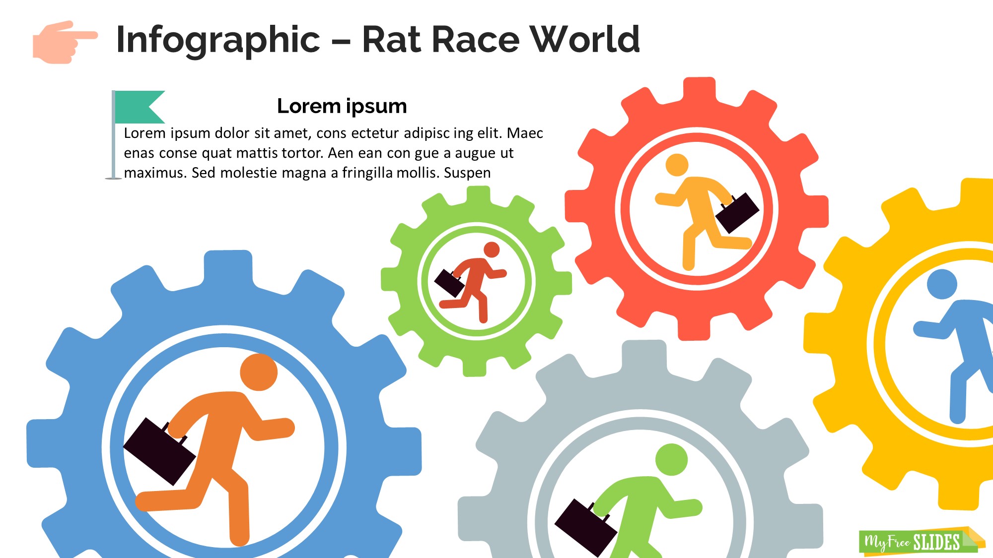 Rat Race World Google Slides Themes